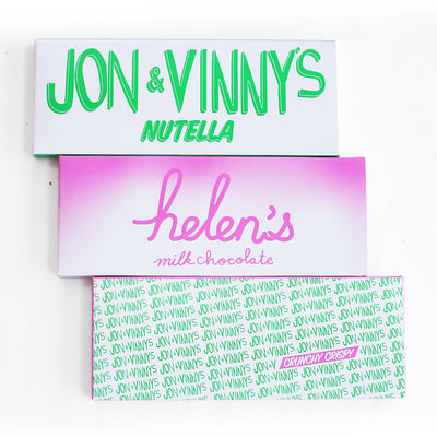 Jon & Vinny and Helen and Valerie Bar Gift Set - Valerie Confections