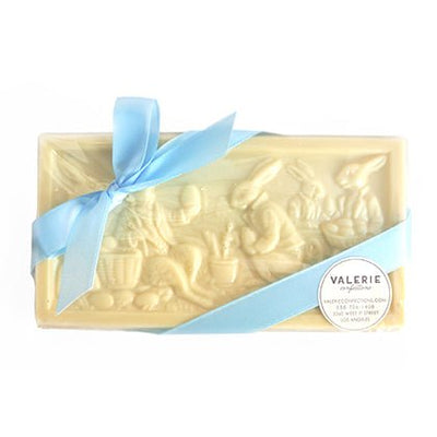 White Chocolate & Raspberry Bunny Tableau - Valerie Confections